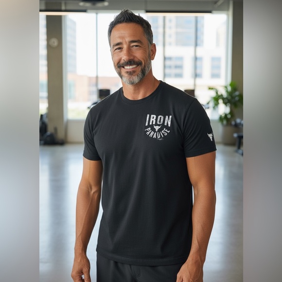 Under Armour Black Graphic Short Sleeve Tee - Picture 1 of 5
